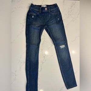 Abercrombie Kids Pull On Jean Legging Dark Wash, Size 13/14